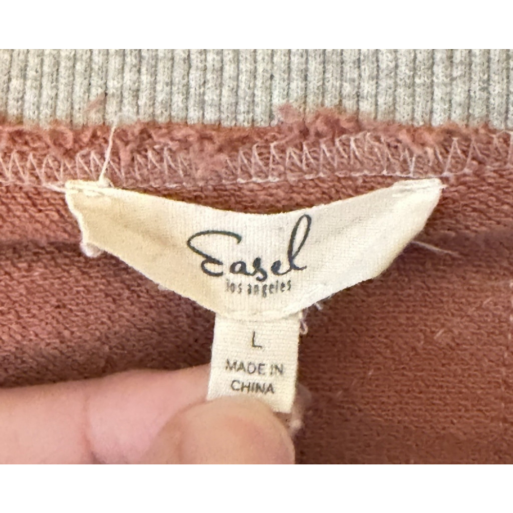 Easel Women’s Colorblock Zip-Up Jacket – Size Large - Picture 4 of 5